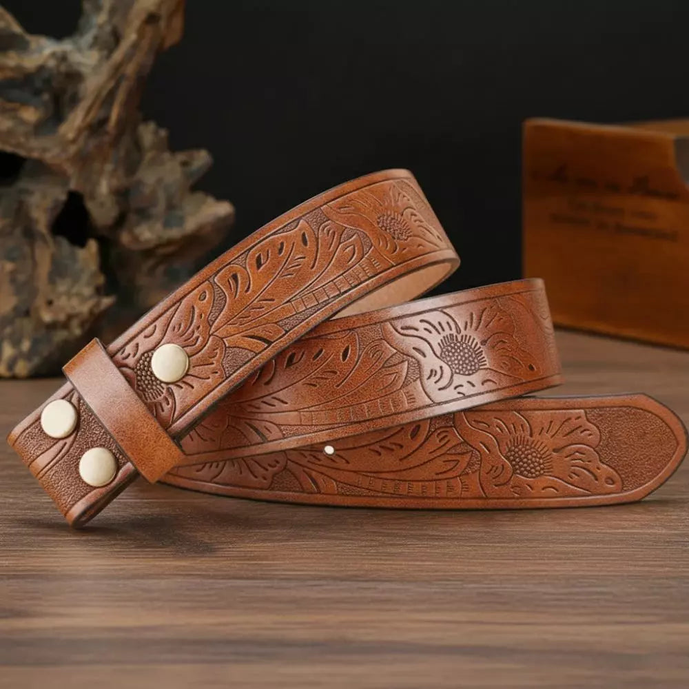 Cinto "Flor do Deserto" sem Fivela - Esporatto